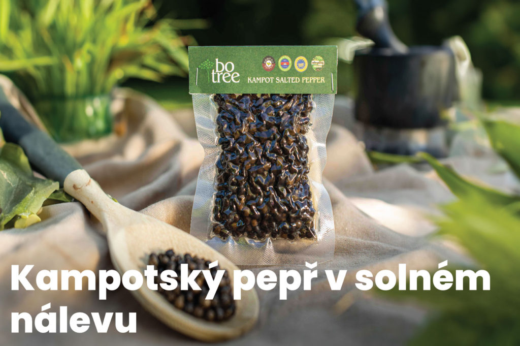 Kampotský čerstvý zelený pepř 50 g